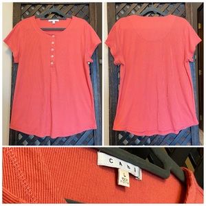 CAbi Sunset Henley Tee style #263